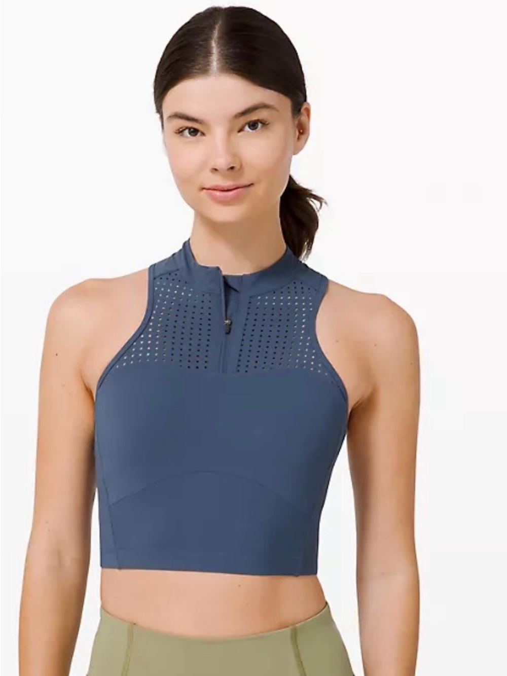 Lululemon unleash your strength sports bra/ cropped tank